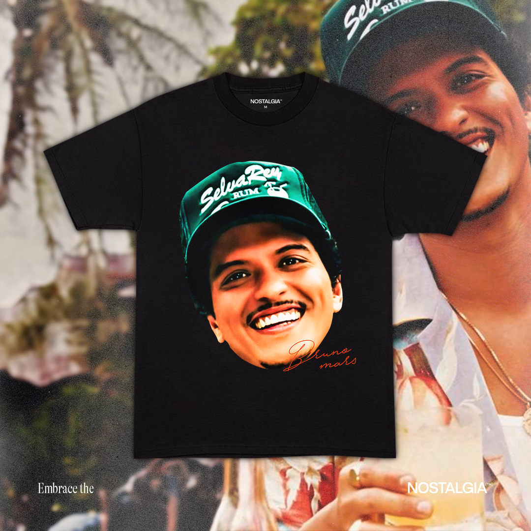 BIG FACE Bruno Mars T-Shirt