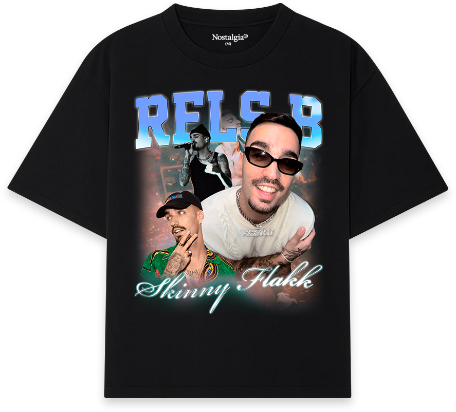 Playera Rels B Rels B T-Shirt – Nostalgia Lab