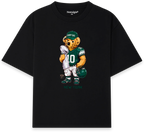 New York Bear T-Shirt negra - Nostalgia Lab