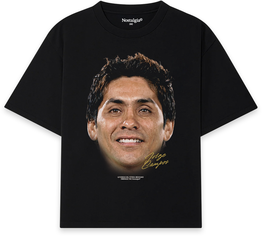 Jorge Campos 'Inmortal' Big Head T-Shirt