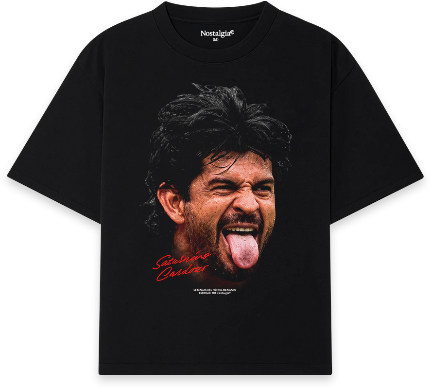 Saturnino Cardozo 'El Diablo Mayor' Big Head T-Shirt