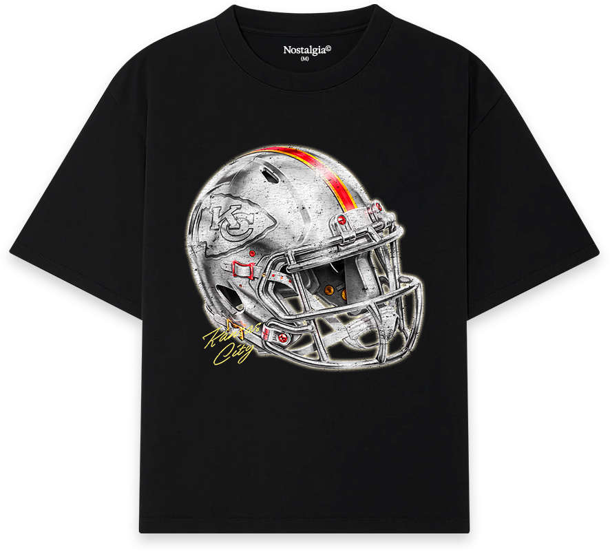 KC Heartland Helmet T-Shirt