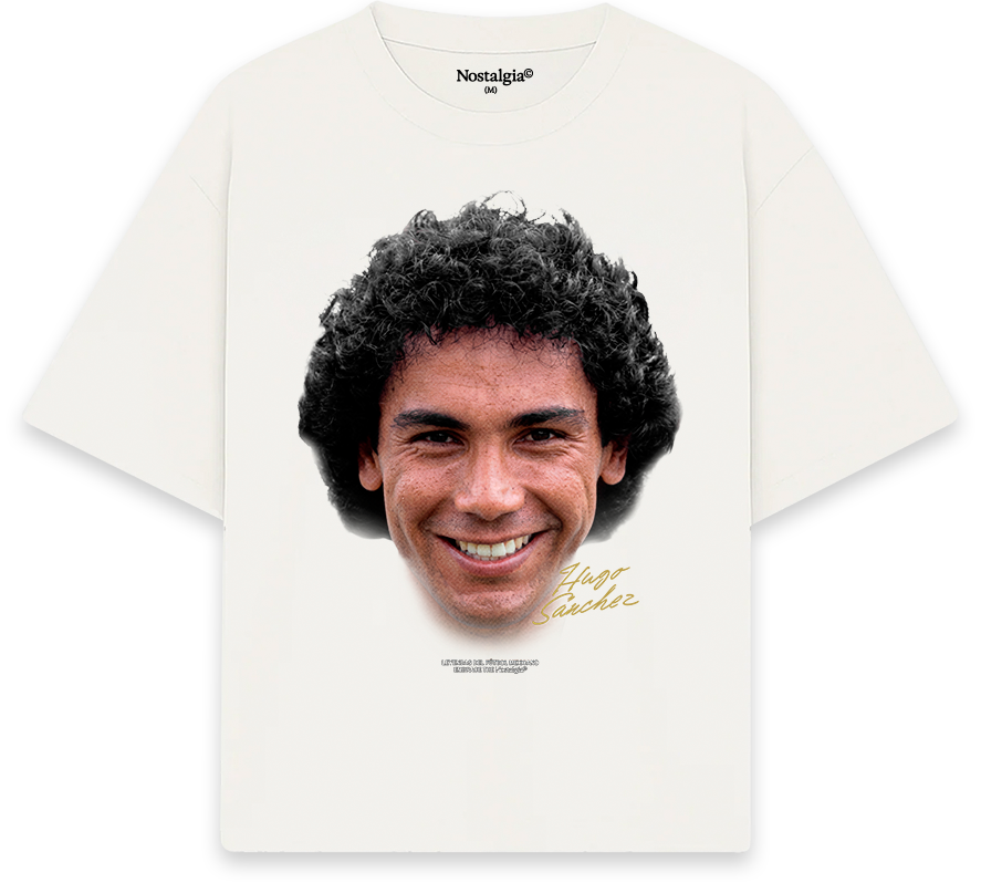 Hugo Sánchez 'Pentapichichi' Big Head T-Shirt