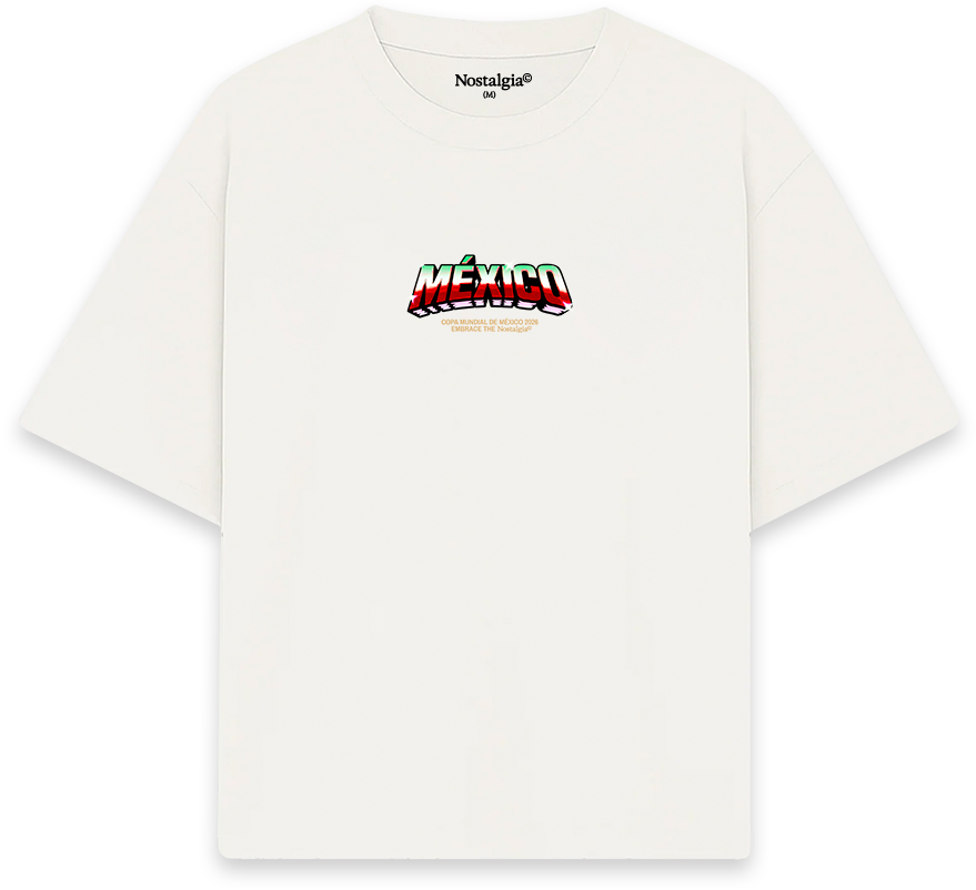 México '26 "Nueva Era" T-Shirt (Frente y Espalda)