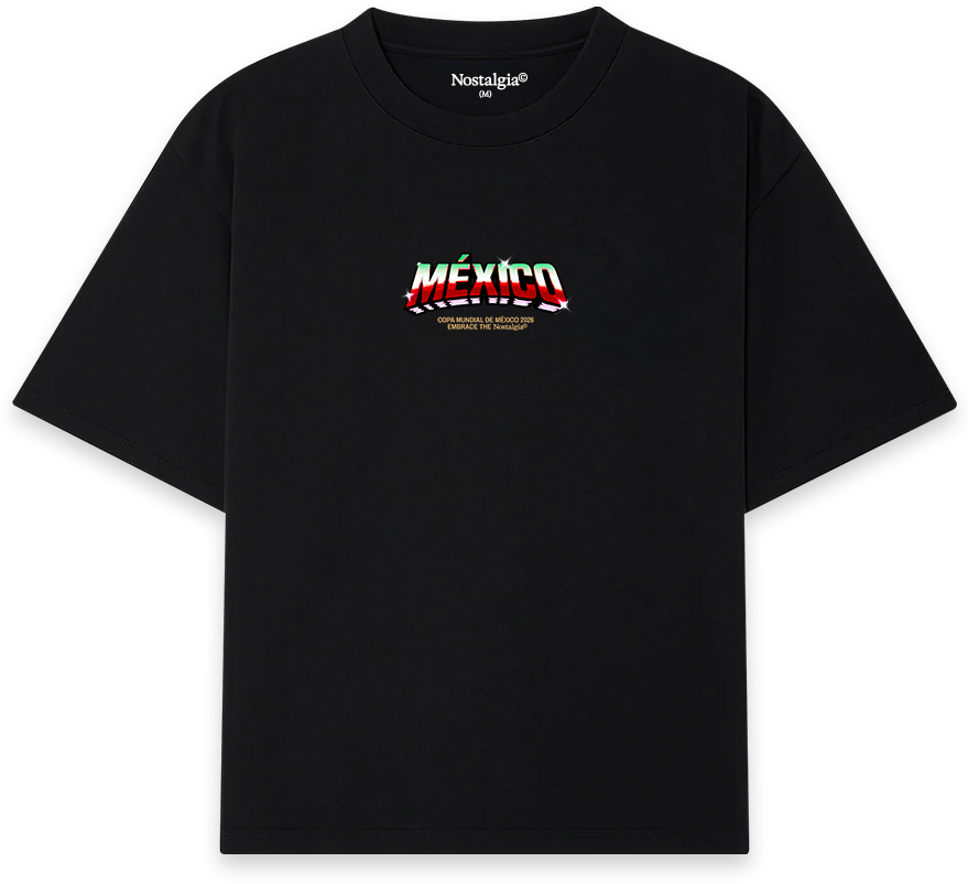 México '26 "Nueva Era" T-Shirt (Frente y Espalda)