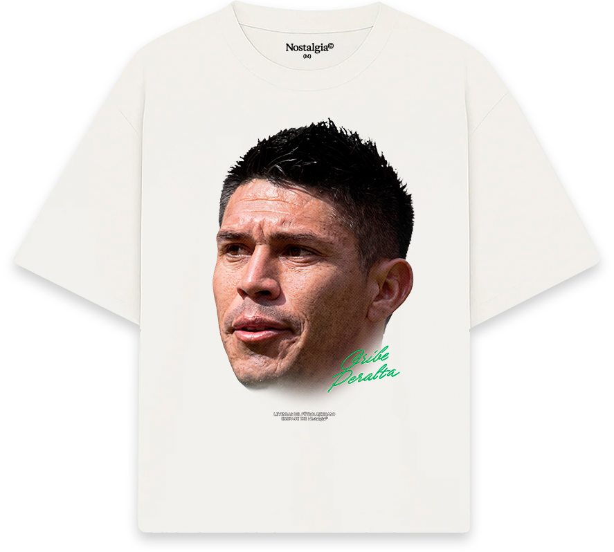 Oribe Peralta 'Hermoso' Big Head T-Shirt