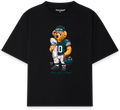Philadelphia Bear T-Shirt negra - Nostalgia Lab
