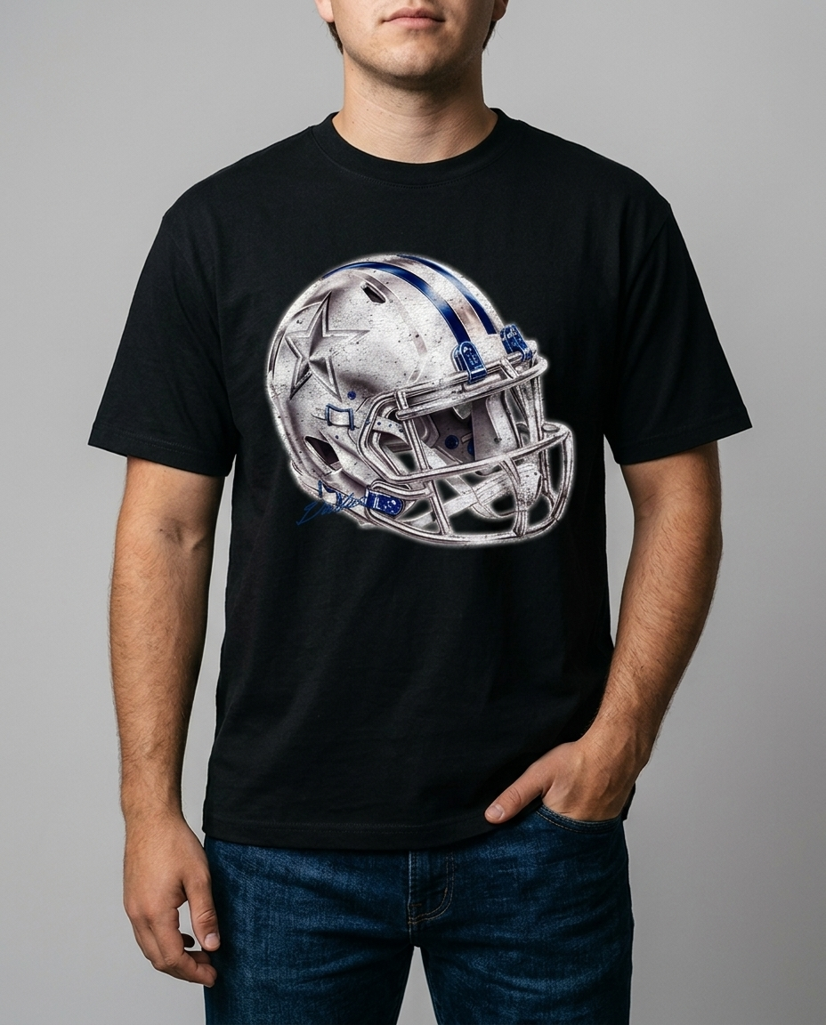 Big D Helmet T-Shirt