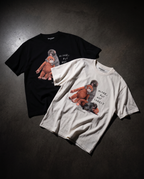 Punch playeras negra y blanca flat lay - Nostalgia Lab